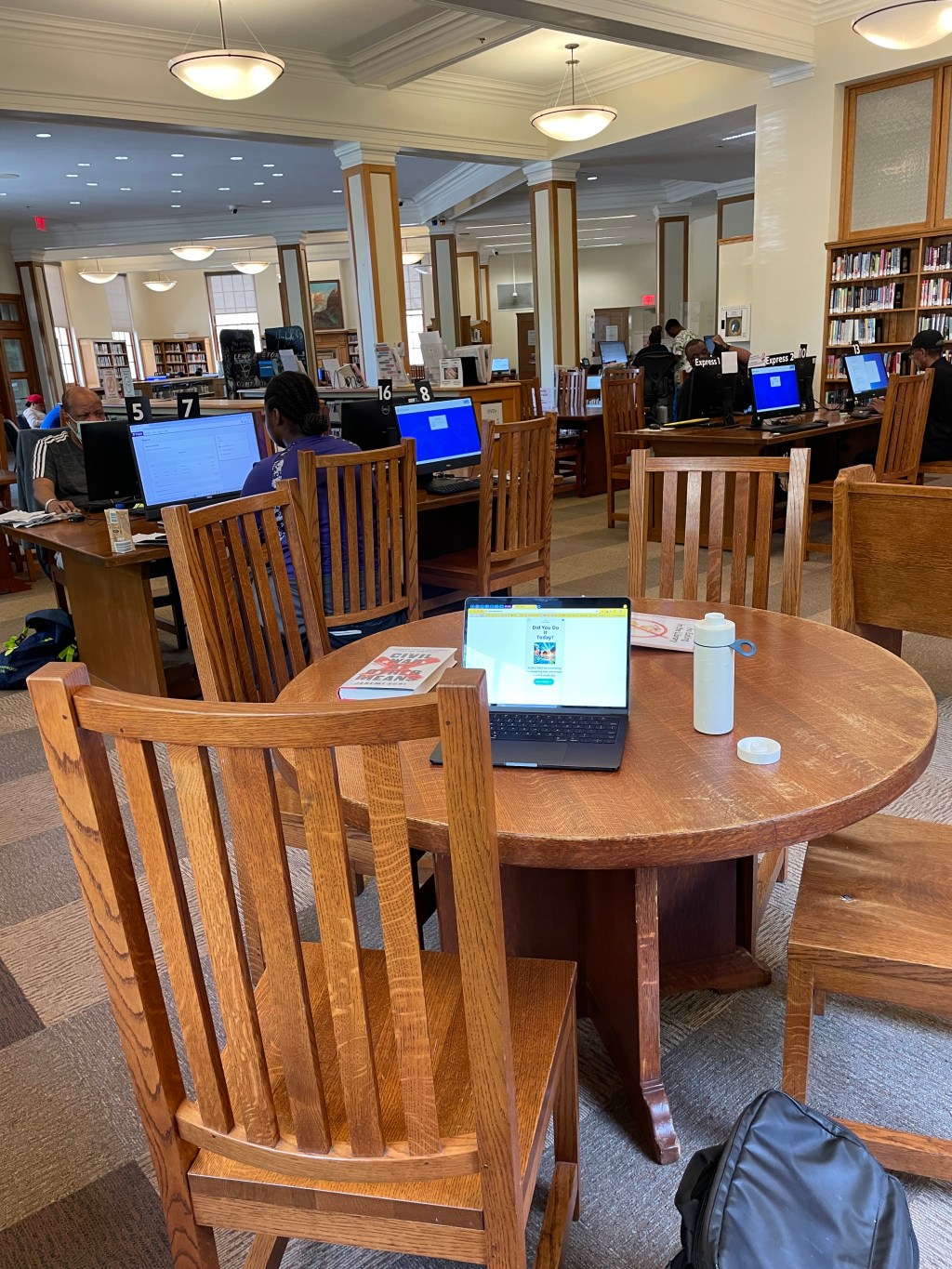 Today’s Working Spot