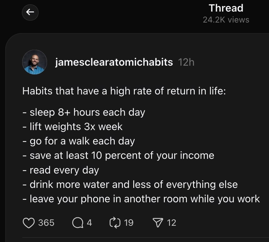 Clear Habits